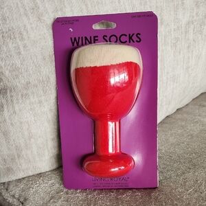 NWT Living Royal Wine Socks